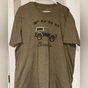 2 XL Ford Bronco Men's Tee - Olive